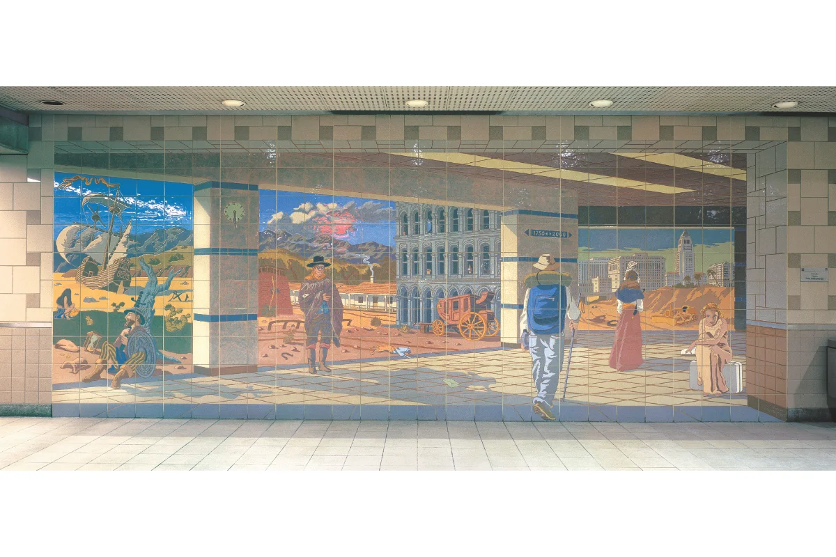 地铁站艺术壁画 - 台湾28 创意灵感