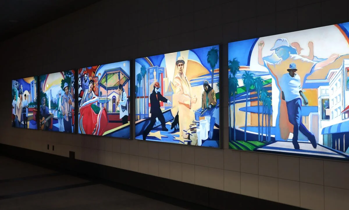 地铁文化壁画 - 台湾28 艺术表达